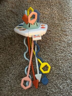 Sensory Hanging Teether Toy – Multi-Color